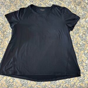 Athleta Midnight Blue Short Sleeve workout Tee